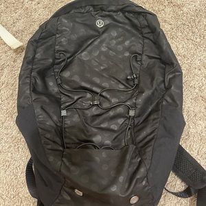 Lululemon black small backpack